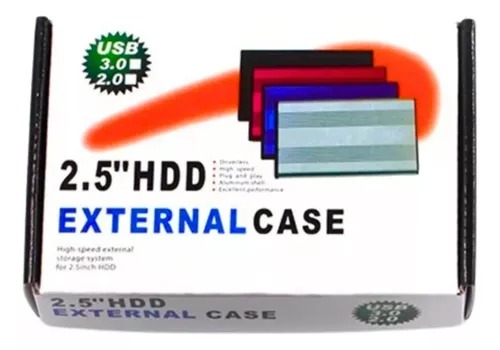 Miniatura 1 de Caja Externa Case Sata Disco Duro 2.5USB